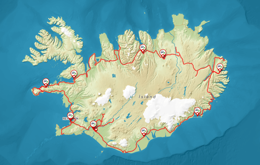 Turul Islandei in 2&nbsp;saptamani